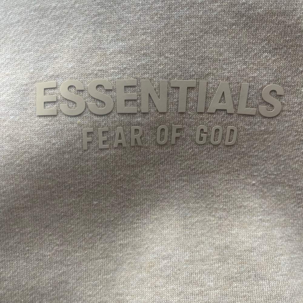 Essentials Beige Hoodie